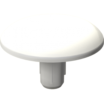 Zierkappen, weiß für Innengewinde und Bohrungen -Oberfläche frei von Markierungen- Material: PE weich (LDPE) Farbe: weiß ähnl. RAL 9010