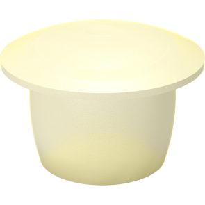 Schutzstopfen Ausführung 10.. für Innengewinde und Bohrungen Material: PE weich (LDPE) Farbe: natur