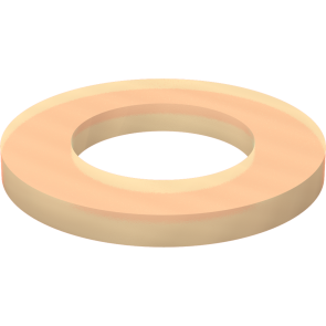 Unterlegscheiben DIN 34815 (früher DIN 125), ähnlich DIN EN ISO 7090 und DIN 34816 (früher DIN 9021), ähnlich DIN EN ISO 7090-1 Material: Polyamid 6.6 Farbe: natur