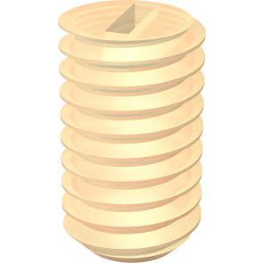 Gewindestifte ähnlich DIN 551 / EN 24766 / ISO 4766 Material: Polyamid 6.6 Farbe: natur