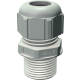 EUROFIX Kabelverschraubung, mit langem Anschlußgewinde IP68, 5 bar geprüft nach DIN EN 62444 und UL514B Material: Polyamid 6.6 Farben: hellgrau= 0351, schwarz= 0181 siehe letzte 4 Stellen der Bestellnummer